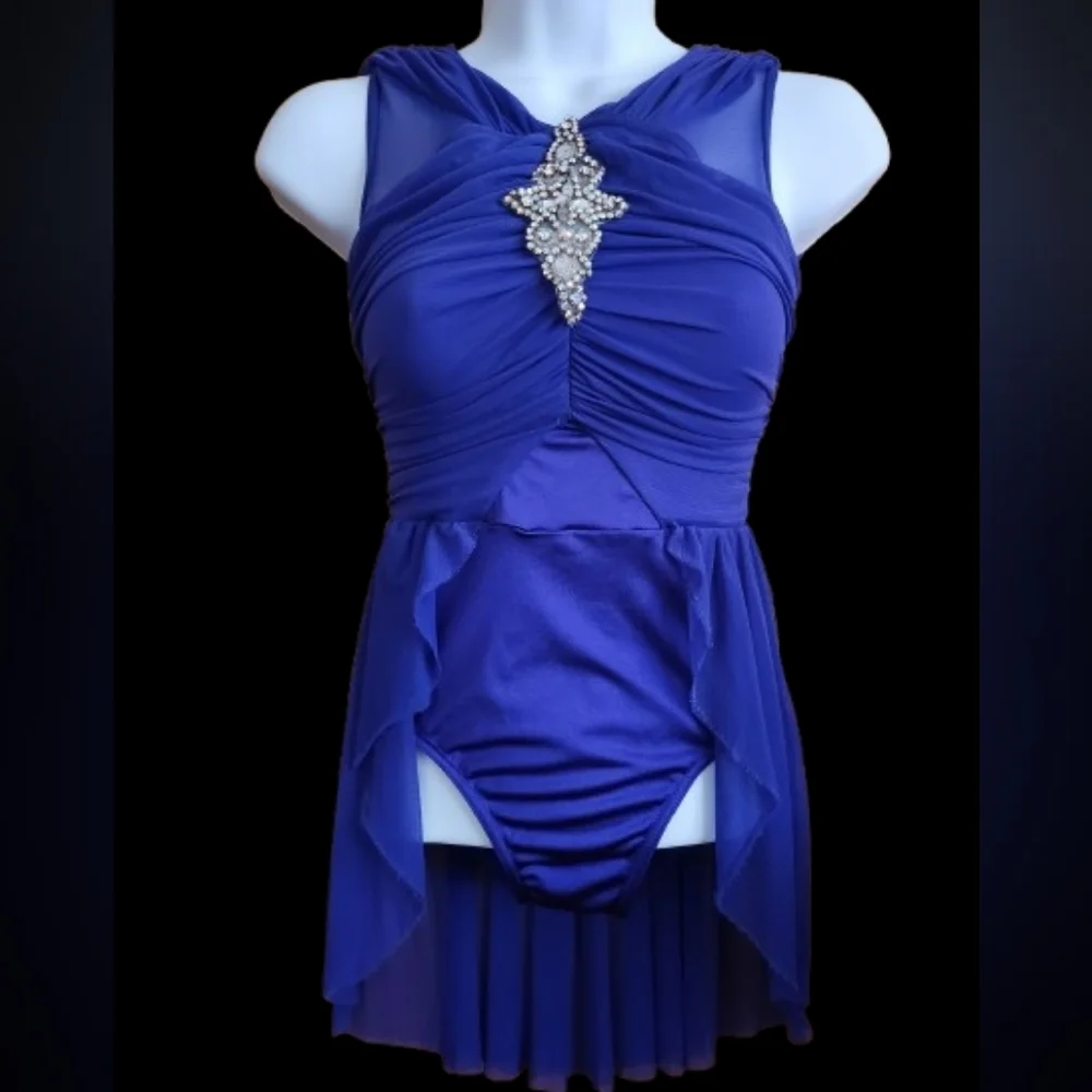 Weissman Deep Royal Blue Dance Costume